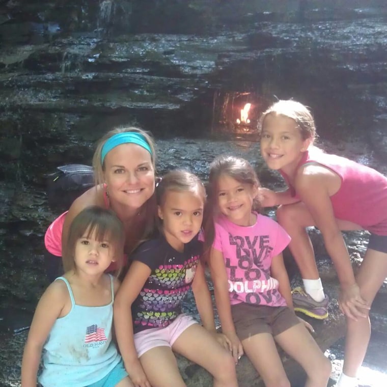 Laura Ruffino took in the four daughters of her best friend, who died of cancer