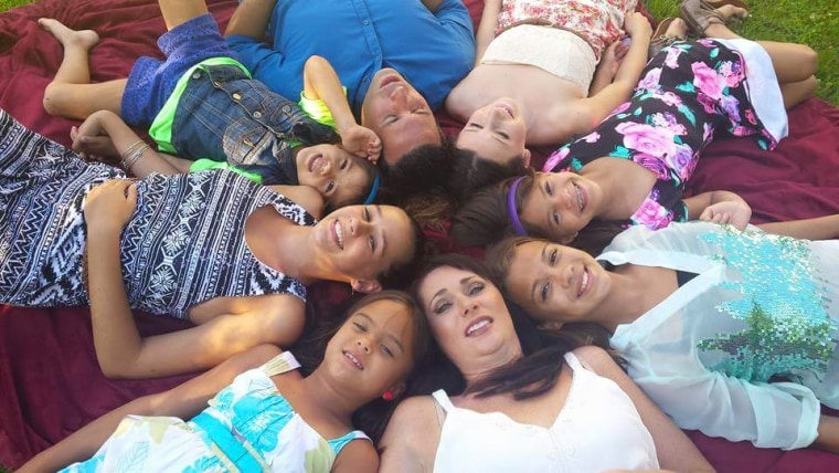 Laura Ruffino took in the four daughters of her best friend, who died of cancer