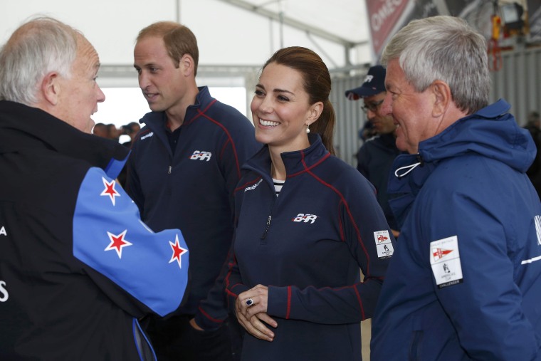 The Duke And Duchess Of Cambridge Attend The America's Cup World Series