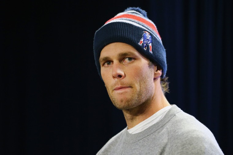 Image: New England Patriots Quarterback Tom Brady - Press Conference