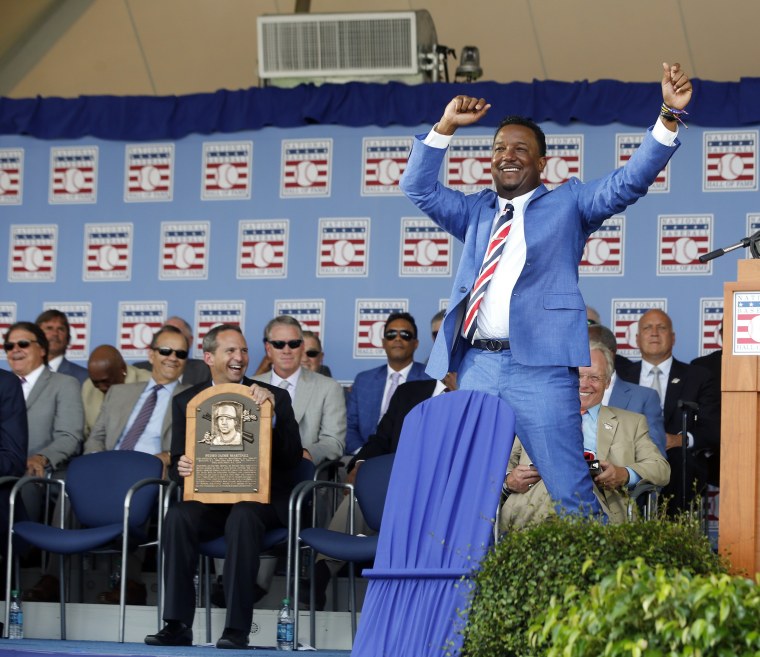 New Hall of Famers Pedro Martinez, Randy Johnson, John Smoltz 'old goats