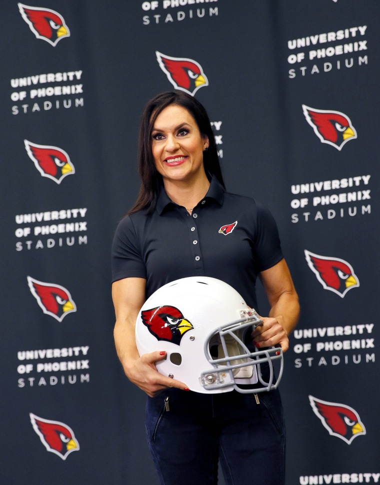 'The Heart Factor' Cardinals Introduce Jen Welter, First Female NFL Coach