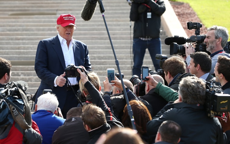 Image: Donald Trump in Scotland