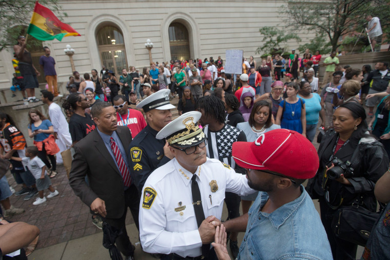 Image: Cincinnati protest