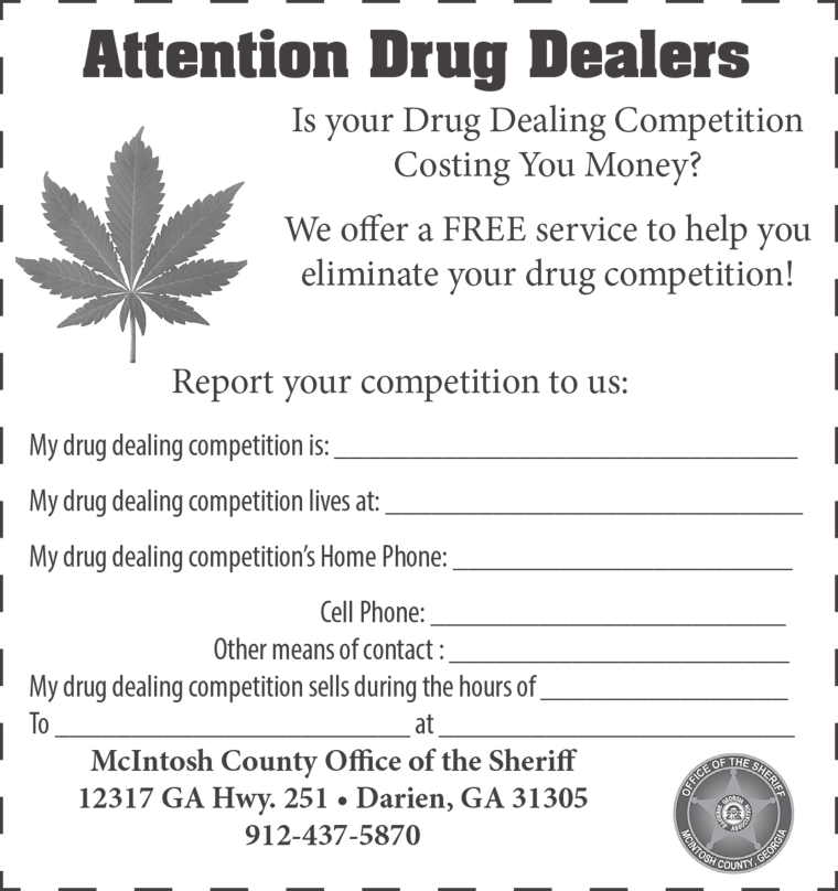 Image: drug dealers attention