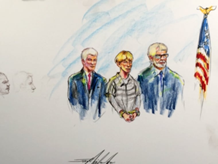 Image: Dylann Roof court sketch