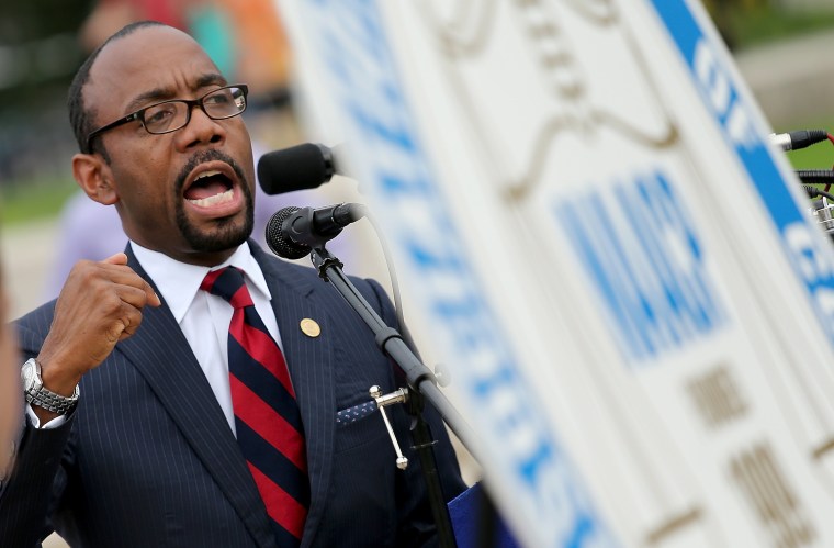 Image: NAACP President Cornell William Brooks Discusses August March From Selma To D.C.