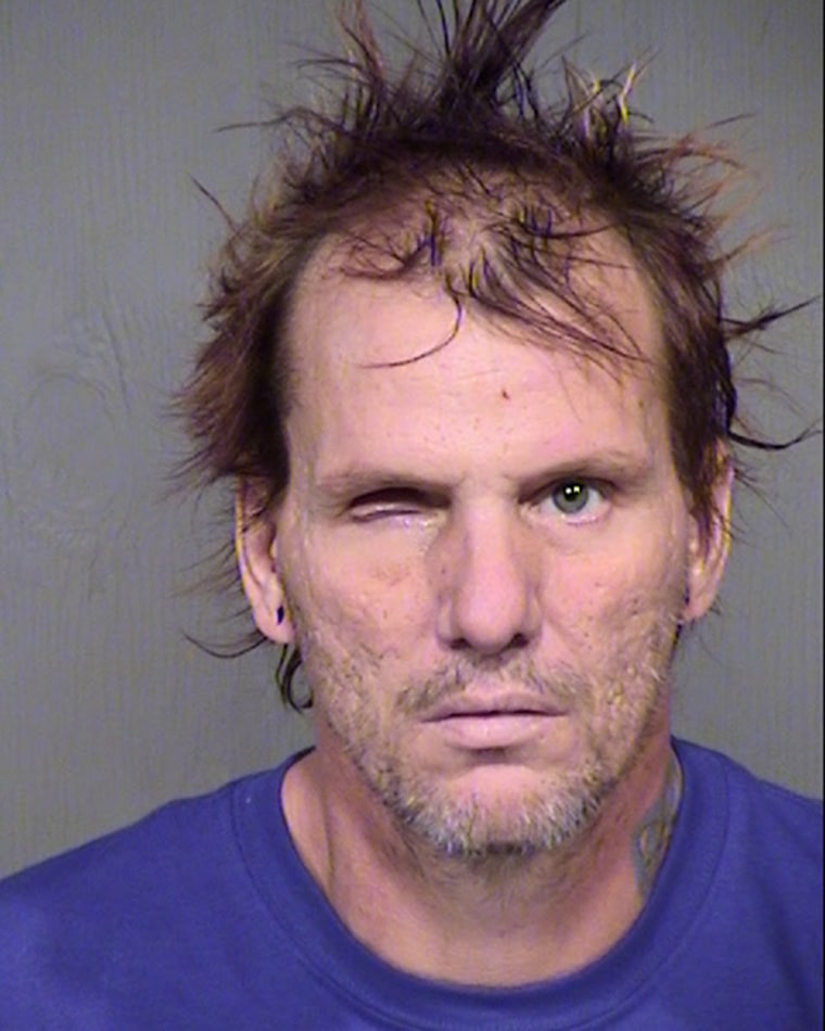 Kenneth Wakefield was released from the hospital and booked on one count of 1st Degree Murder and two counts of Animal Cruelty, reference the incident 1 week ago from North 13th Place. The MCSO booking number is T200136 and he is being held on a $2 million bond.