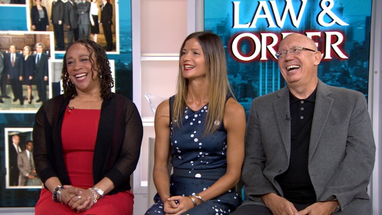 Law &amp; Order cast reunites on TODAY.