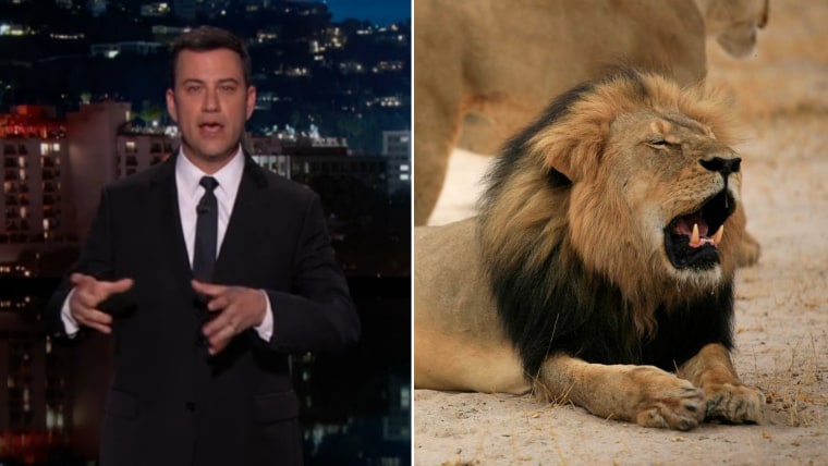 Jimmy Kimmel Cecil the Lion