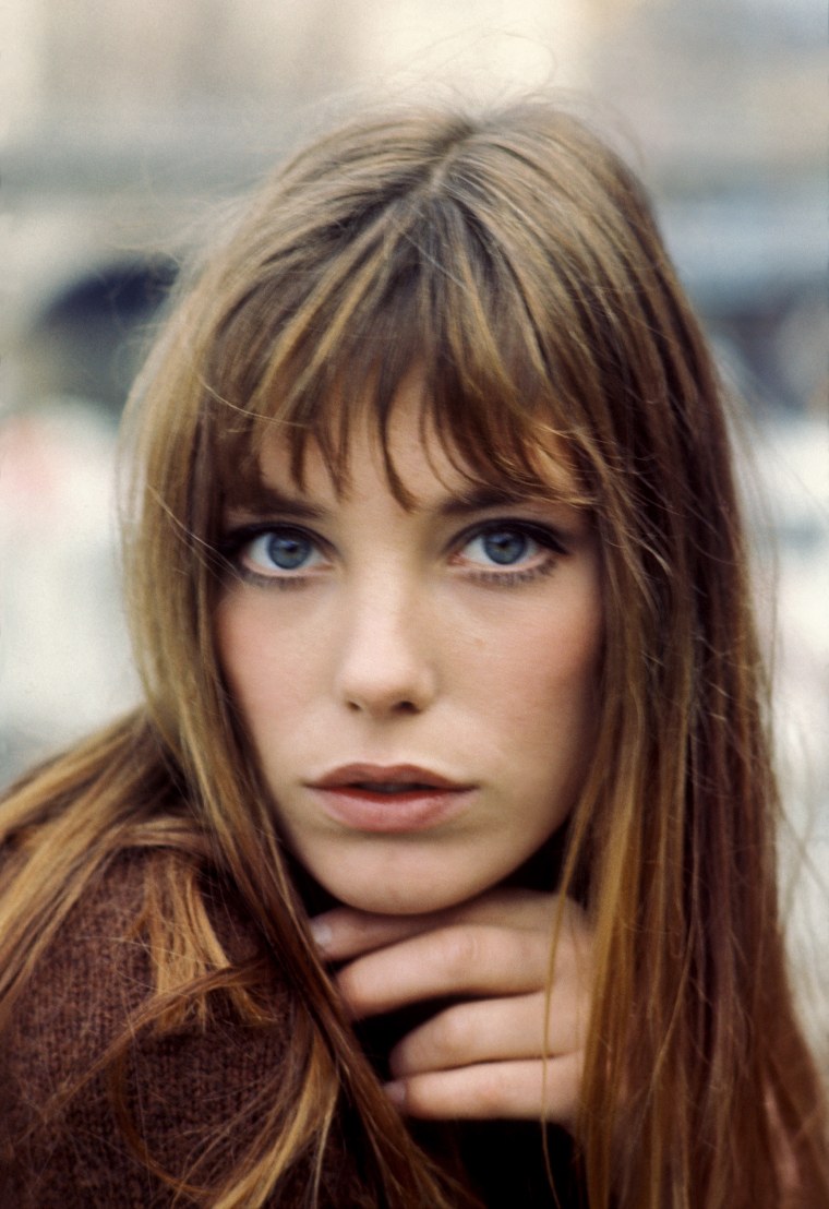 Jane Birkin bangs