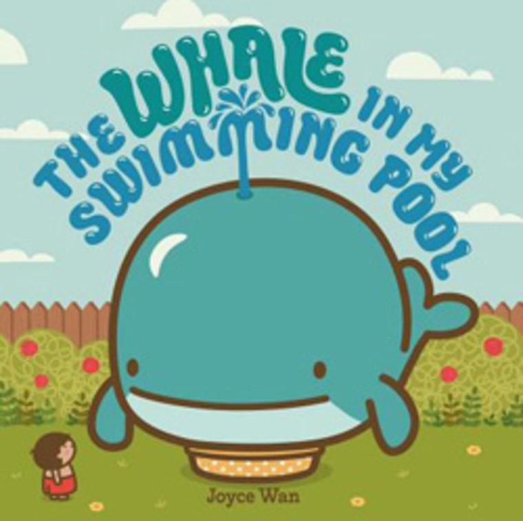 Cover of "The Whale in my Swimming Pool," by Joyce Wan.