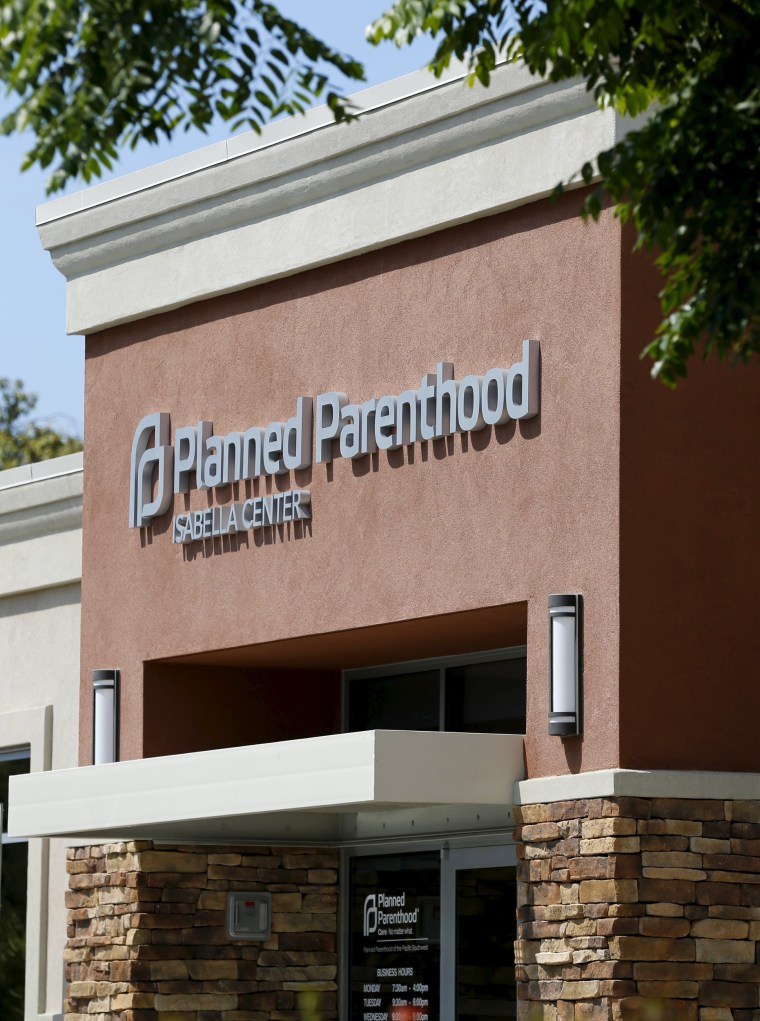 Image: A Planned Parenthood clinic is seen in Vista, California