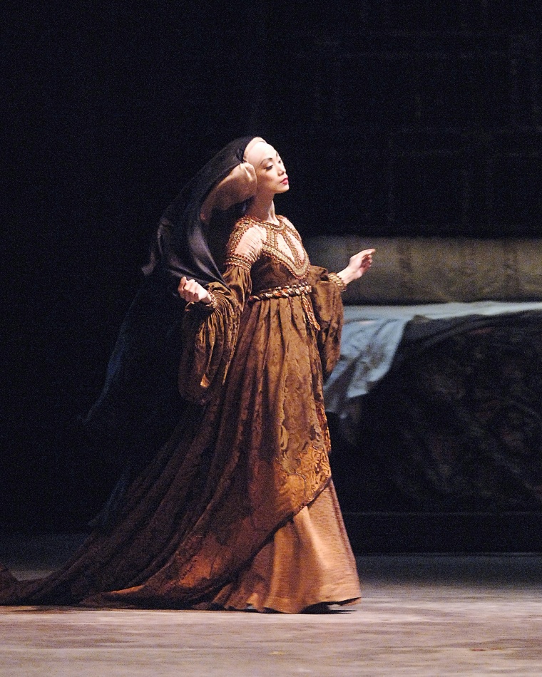 Abrera dancing in Romeo and Juliet. Abrera has been dancing with ABT since she was 17.