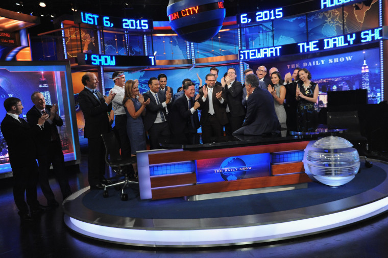 Image: "The Daily Show With Jon Stewart" #JonVoyage