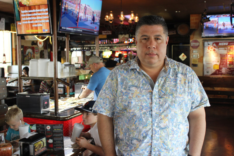 Benjamin Galaz, owner of BK Carne Asada and Hot Dogs is one of the people credited with bringing Sonoran hot dogs to Tucson, Arizona.