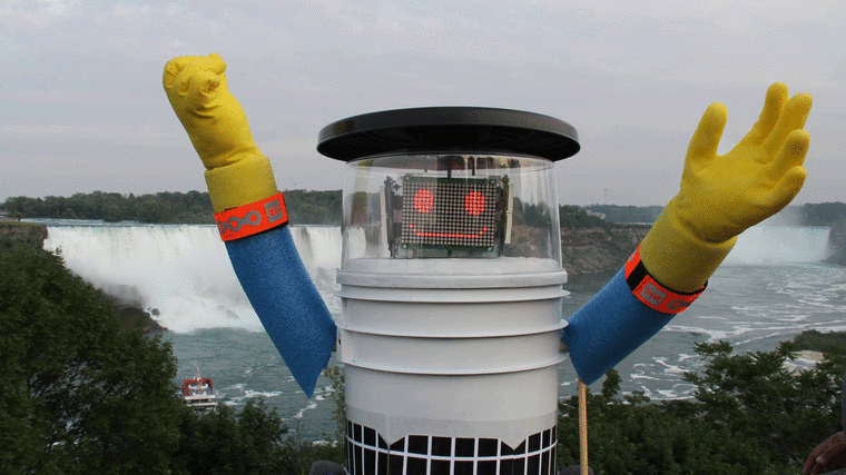 HitchBOT attempted to travel across the U.S.