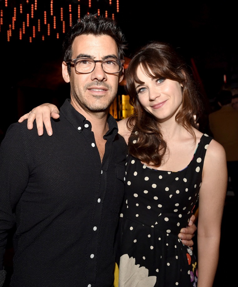 FILE: Zooey Deschanel and Jacob Pechenik, Married and Have Welcomed a Baby Girl Premiere Of Roadside Attractions' "The Skeleton Twins" - After Party