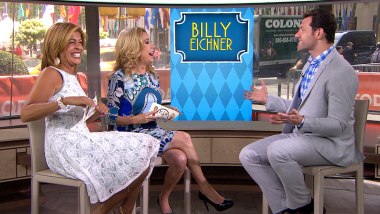 Billy Eichner, Kathie Lee Gifford and Hoda Kotb