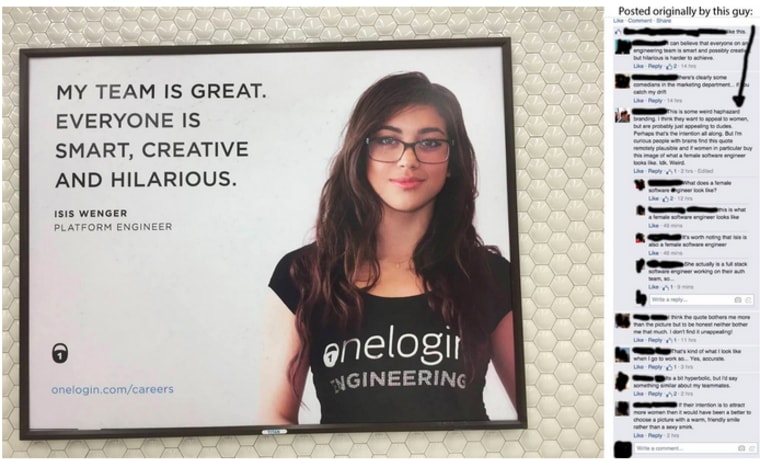 Isis Wenger's ad triggered #ILookLikeAnEngineer
