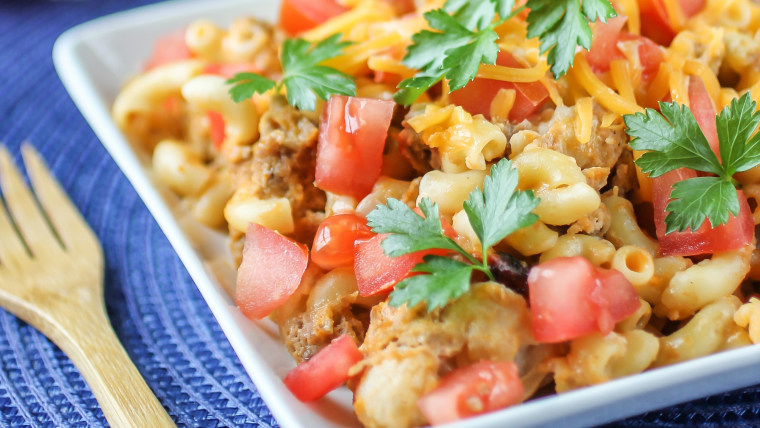 Slow-Cooker Cheeseburger Casserole recipe