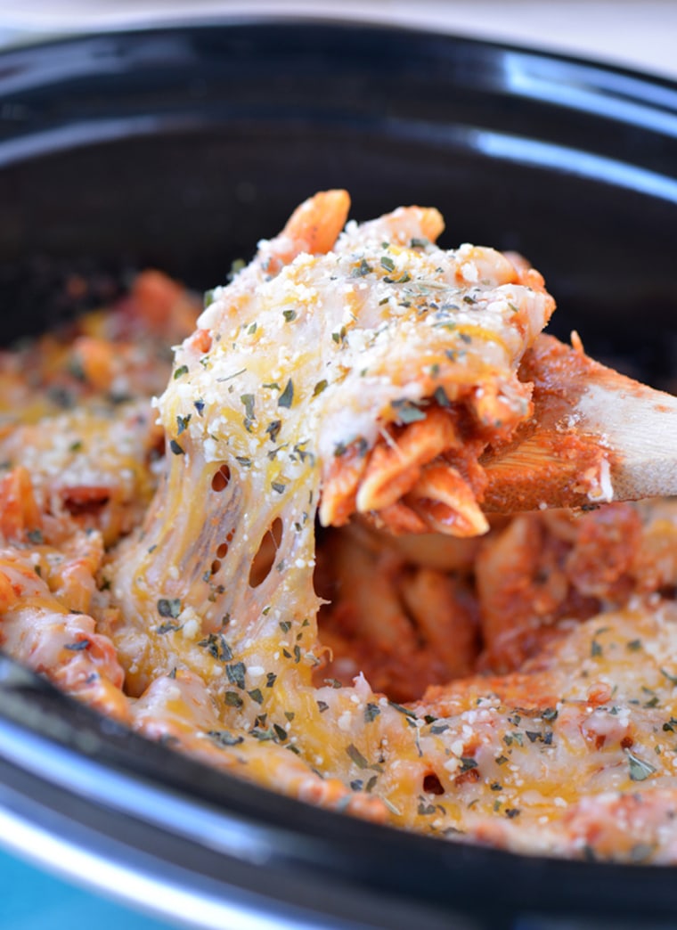 Slow-Cooker Pizza Casserole recipe