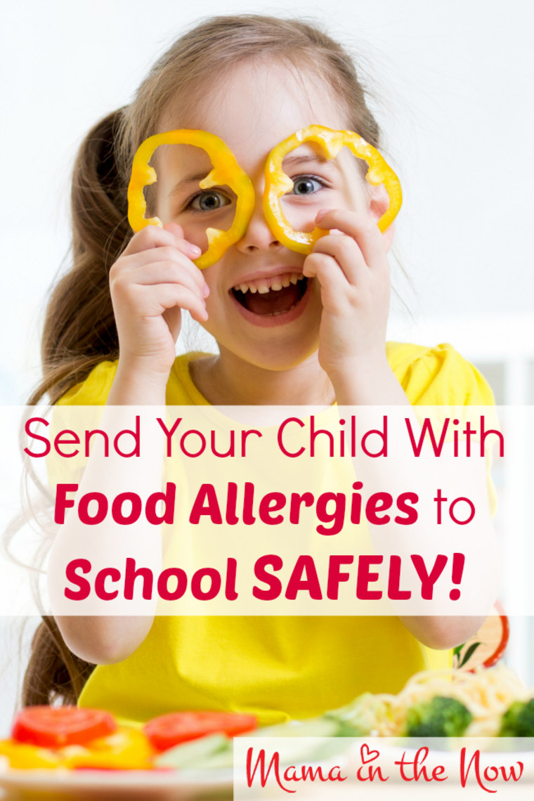 Child with food allergies