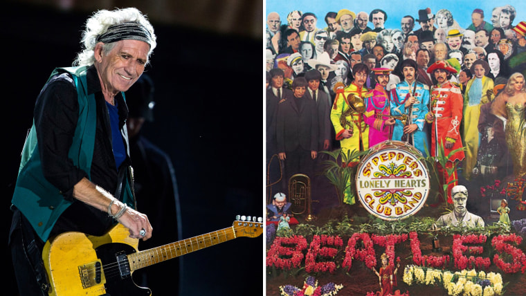 Keith Richards dismisses Beatles album Sgt. Peppers