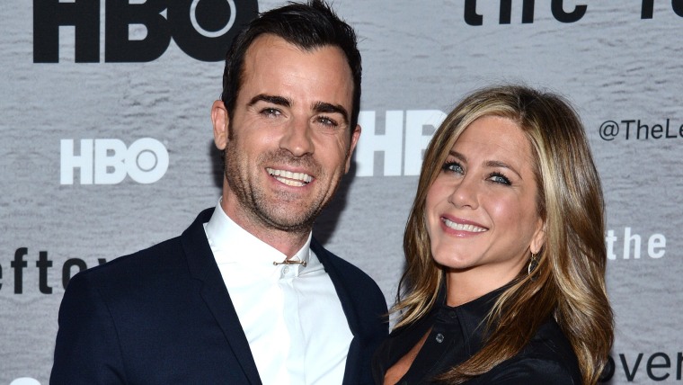 Jennifer Aniston and Justin Theroux