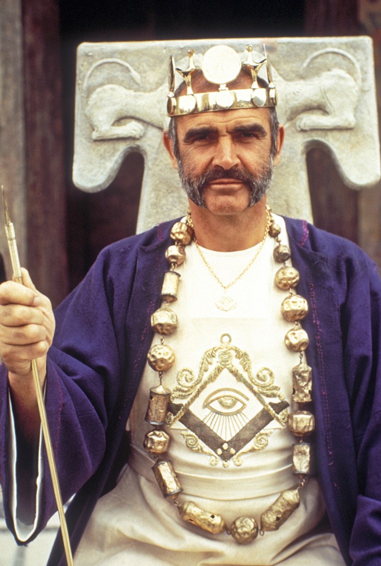 THE MAN WHO WOULD BE KING, Sean Connery, 1975