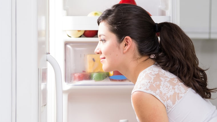Storing beauty products in the fridge and freezer to make them more beneficial.