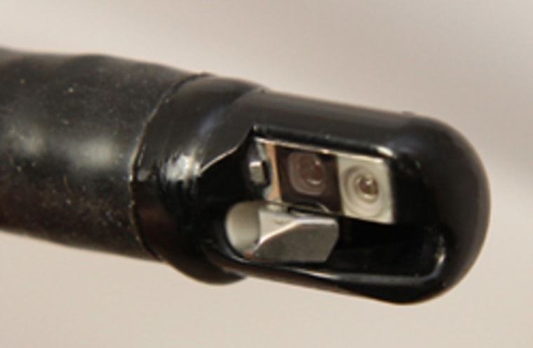 Image: Tip of ECRP endoscope