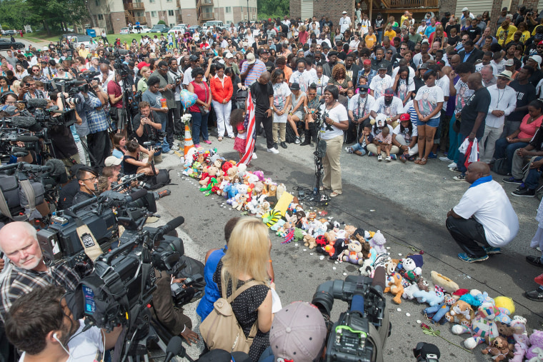 Image: Ferguson, Missouri Marks One-Year Anniversary Of The Death Of Michael Brown