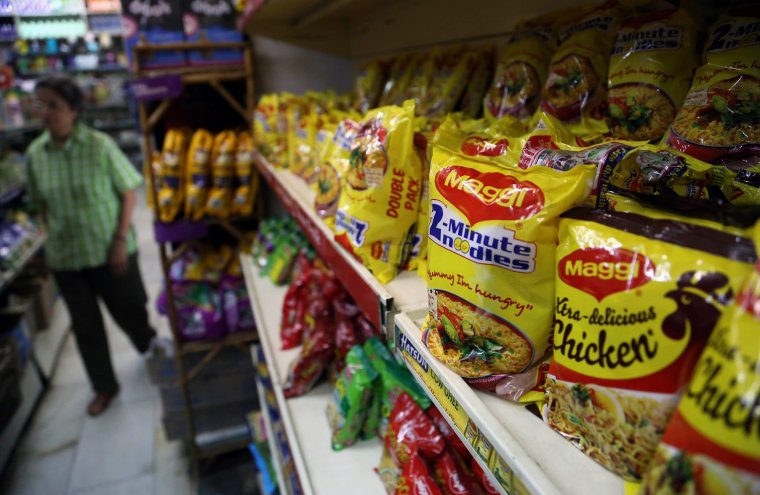 Image: Maggi noodles in Bangalore, India