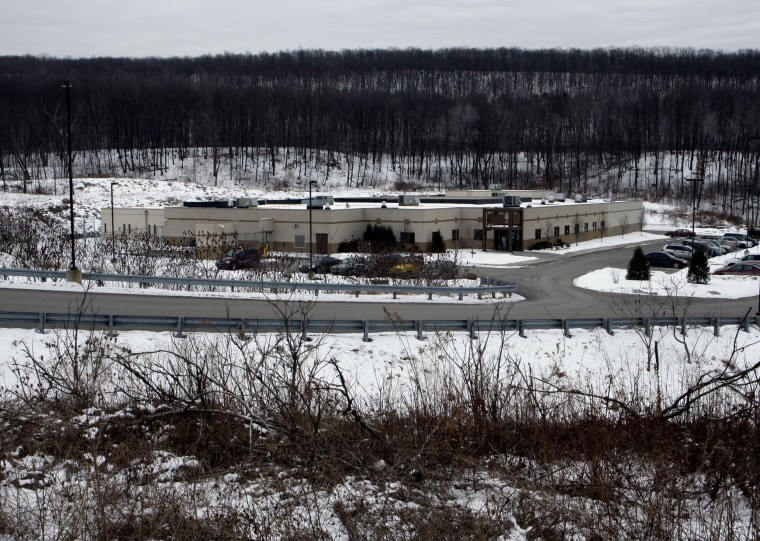 The  PA Child Care youth detention center in Pittston, Pennsaylvania, where children were sent to serve terms after being caught up in the "kids for cash" scheme.