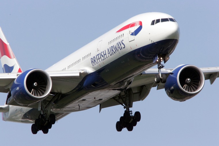 Image: British Airways Boeing 777 arriving at Heathrow Airport