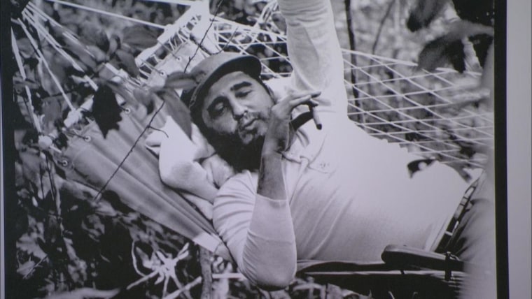 A photo of Fidel Castro taken by Roberto Salas.