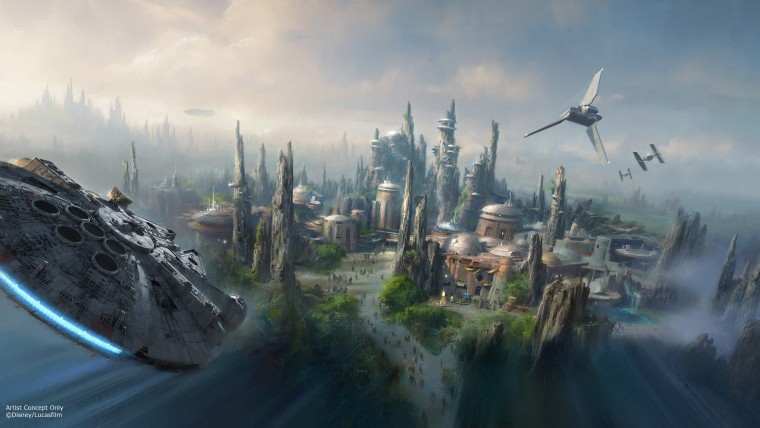 Walt Disney Company Chairman and CEO Bob Iger announced at D23 EXPO 2015 that Star Wars-themed lands will be coming to Disneyland park in Anaheim, Calif., and Disney’s Hollywood Studios in Orlando, Fla.
