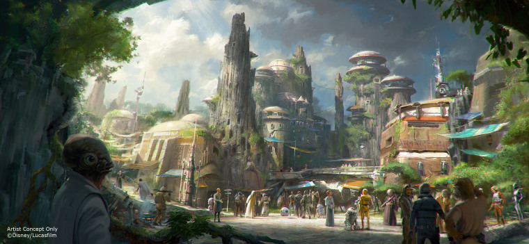 Today at the D23 EXPO 2015, The Walt Disney Company Chairman and CEO Bob Iger announced to an audience of more than 7,500 fans that Star Wars-themed lands will be coming to Disneyland park in Anaheim, Calif., and Disney’s Hollywood Studios at Walt Disney World Resort in Orlando, Fla.