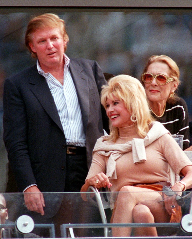 DONALD TRUMP; IVANA TRUMP