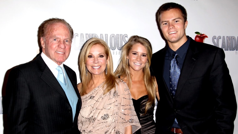 Frank Gifford and family