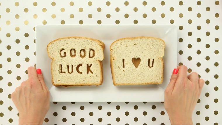 Good Luck Peanut Butter Sandwiches