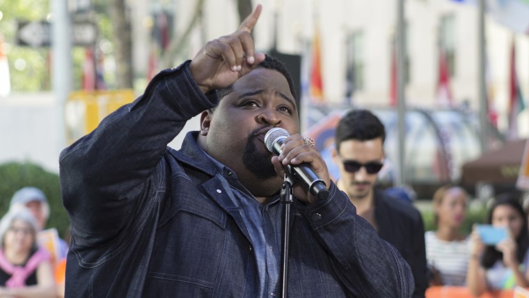 Lunchmoney Lewis performs on the TODAY plaza