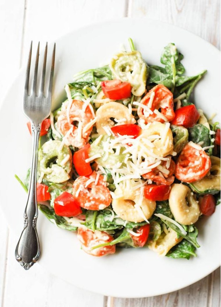 Spinach and Tortellini Salad