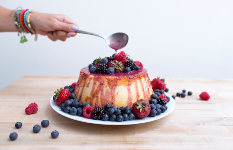 Berry glaze, food hacks