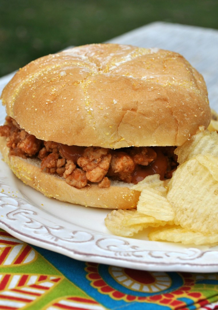 Slow-Cooker Turkey Sloppy Joes recipe