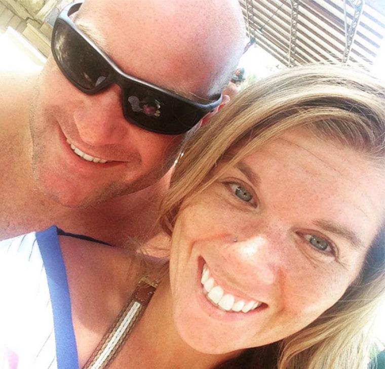 Image: Jennifer and Marty Bettelyoun a week before he died