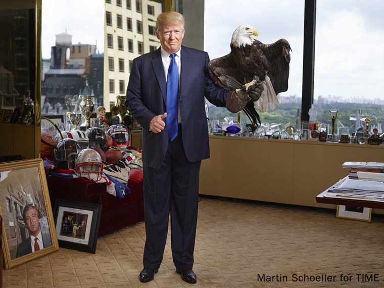 Image: Donald Trump photo for TIME magazine