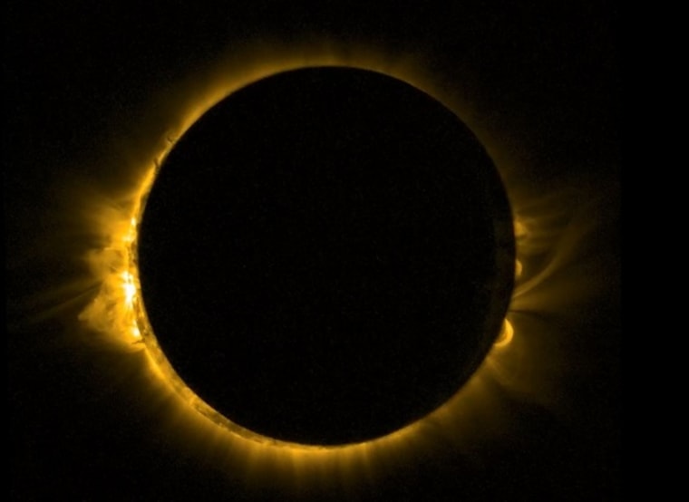 Image: Total solar eclipse of March 20, 2015