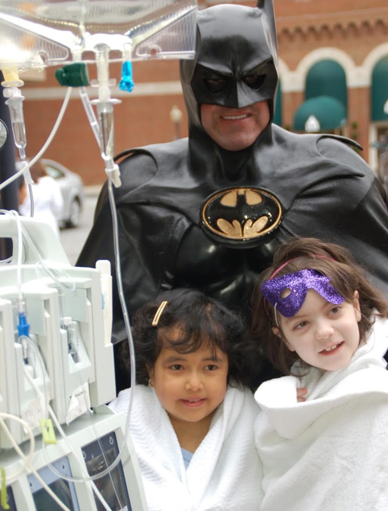 Man who dressed up as Batman to visit sick kids and adapted his black Lamborghini to look like the Batmobile, died in a traffic accident